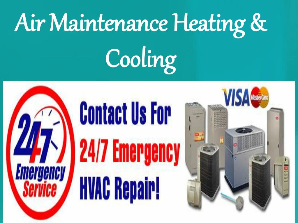air maintenance heating cooling