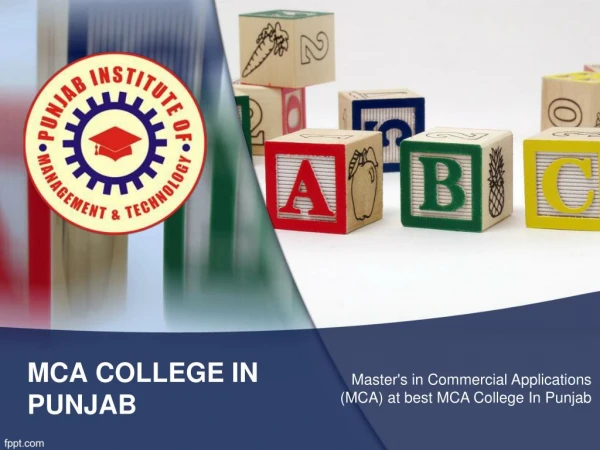 Best MCA College in Punjab - PIMT College