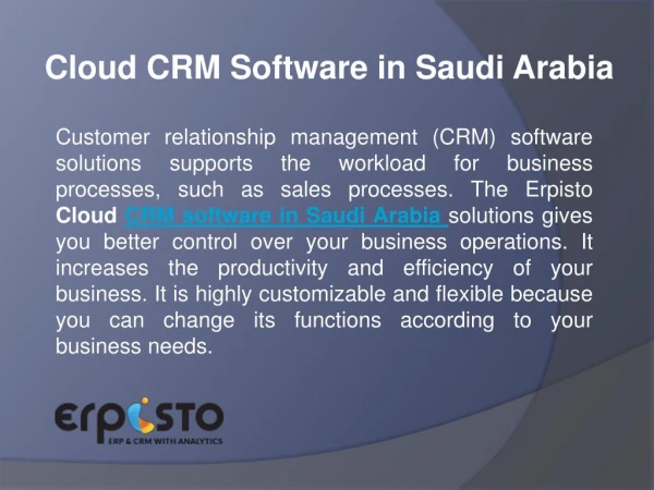 How CRM Software in Saudi Arabia helps to improve sales and marketing?