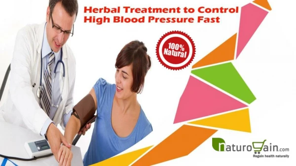 Herbal Treatment to Control High Blood Pressure Fast