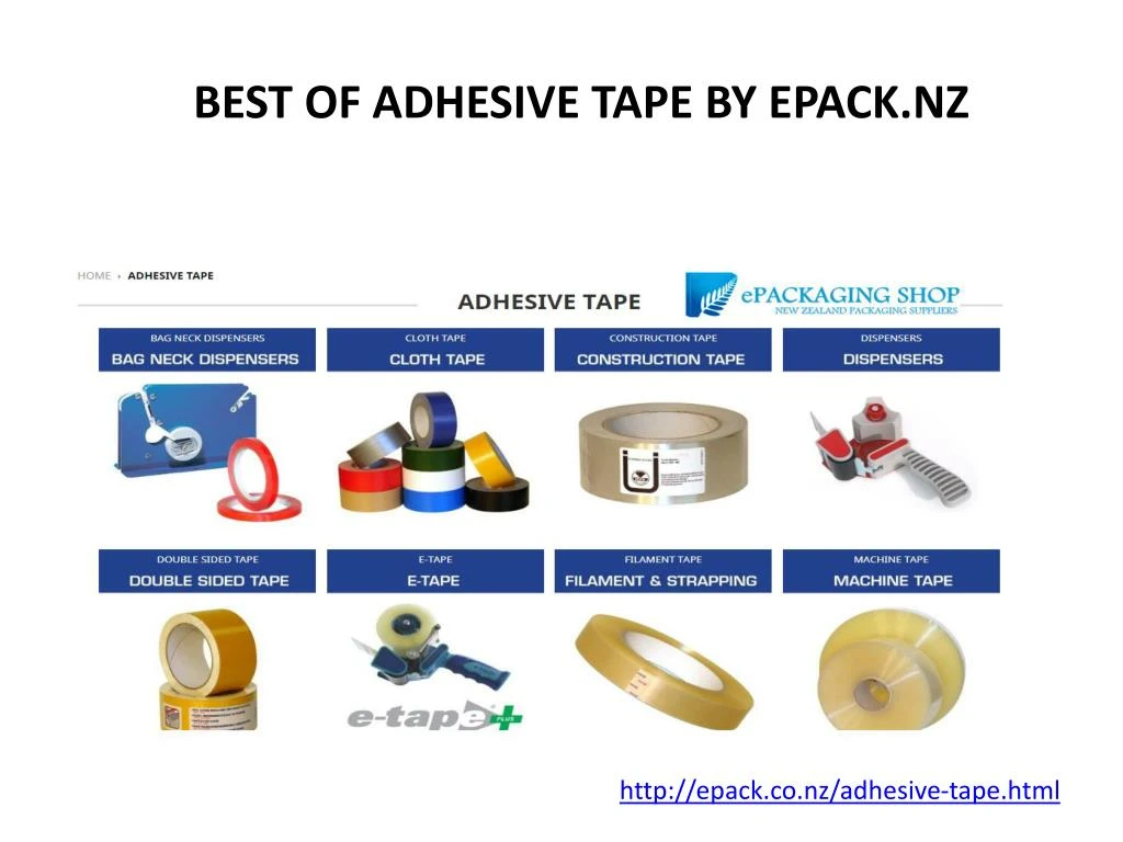 best of adhesive tape by epack nz