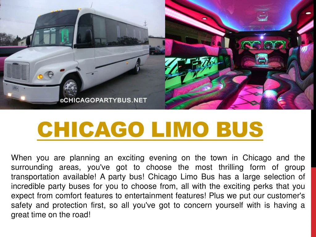 chicago limo bus