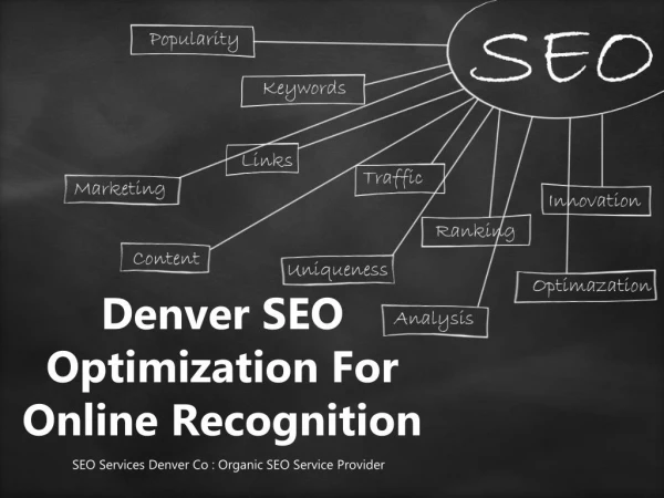 The Best and Cheap SEO Services From Denver Colorado Seo