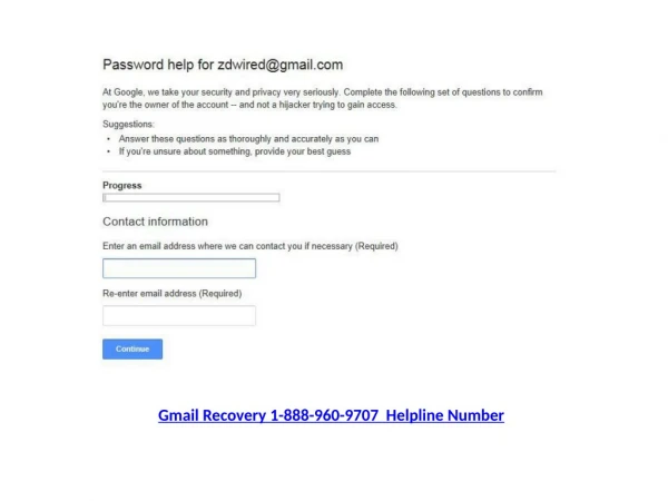 Solution provider for Gmail tech support