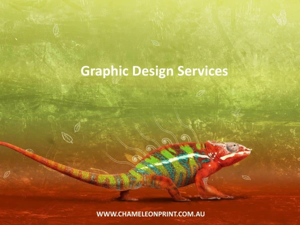 Graphic Design Services - Chameleon Print Group