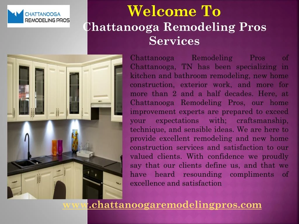 welcome to chattanooga remodeling pros services