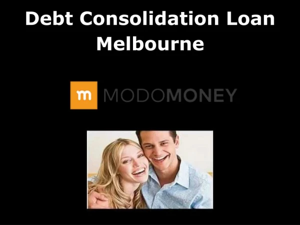 Debt Consolidation Loan Melbourne