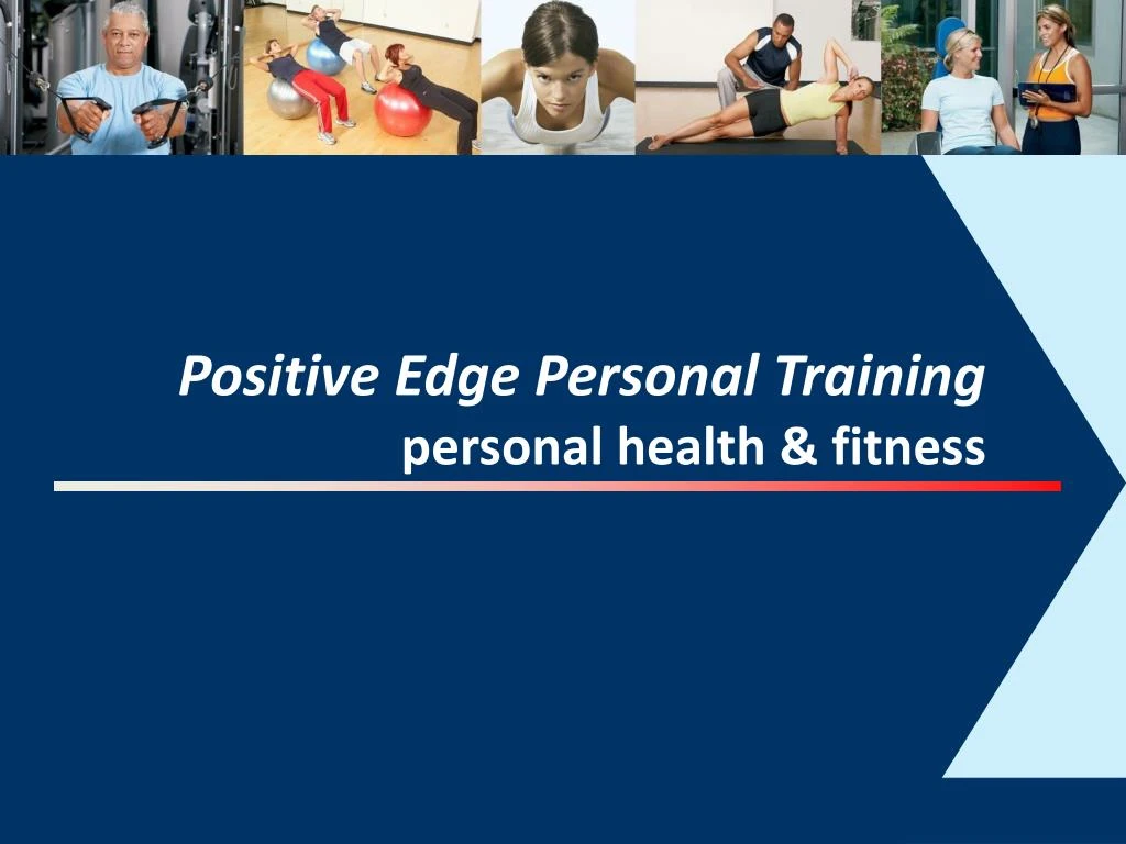 positive edge personal training personal health
