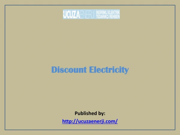Discount Electricity