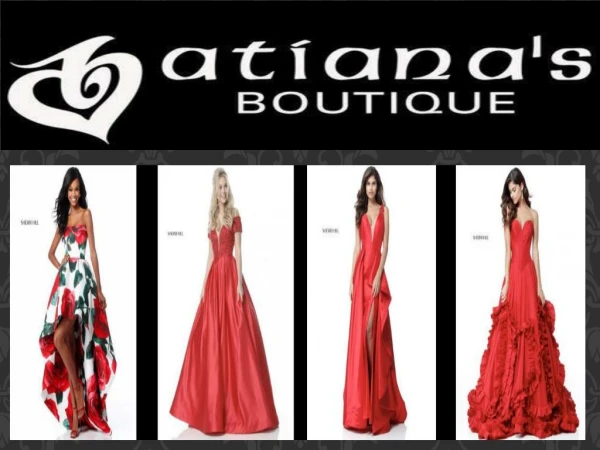 Get your wedding prom dress from Atiana’s Boutique