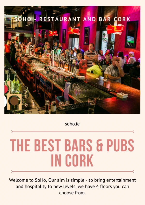 The Best Bars & Pubs in Cork