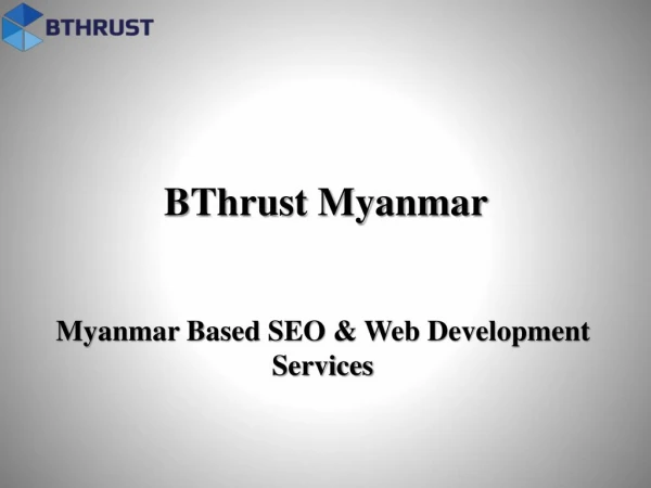 Find Best SEO Service Provider Company in Myanmar