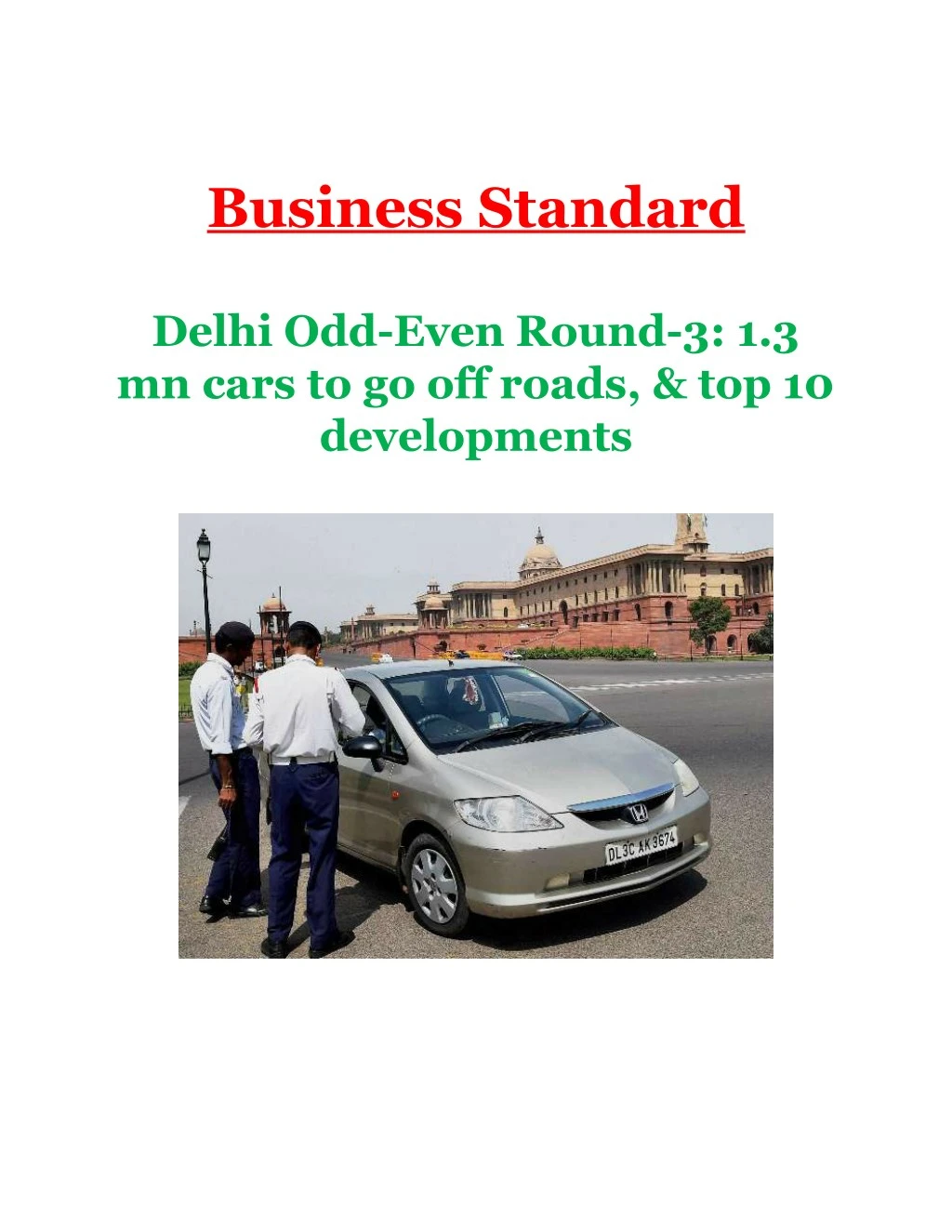 business standard