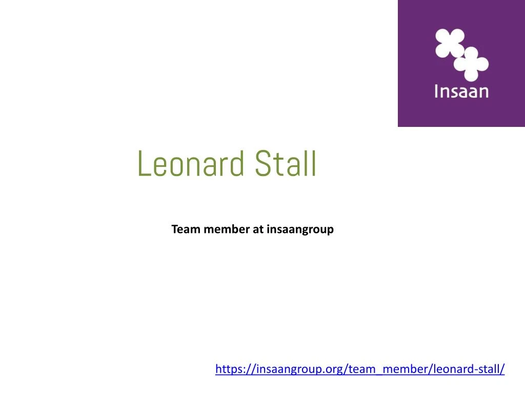 leonard stall