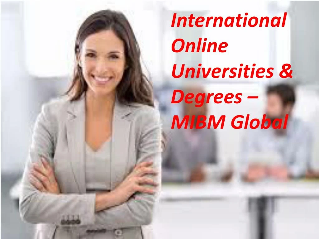 PPT - International Online Universities & Degrees PowerPoint ...