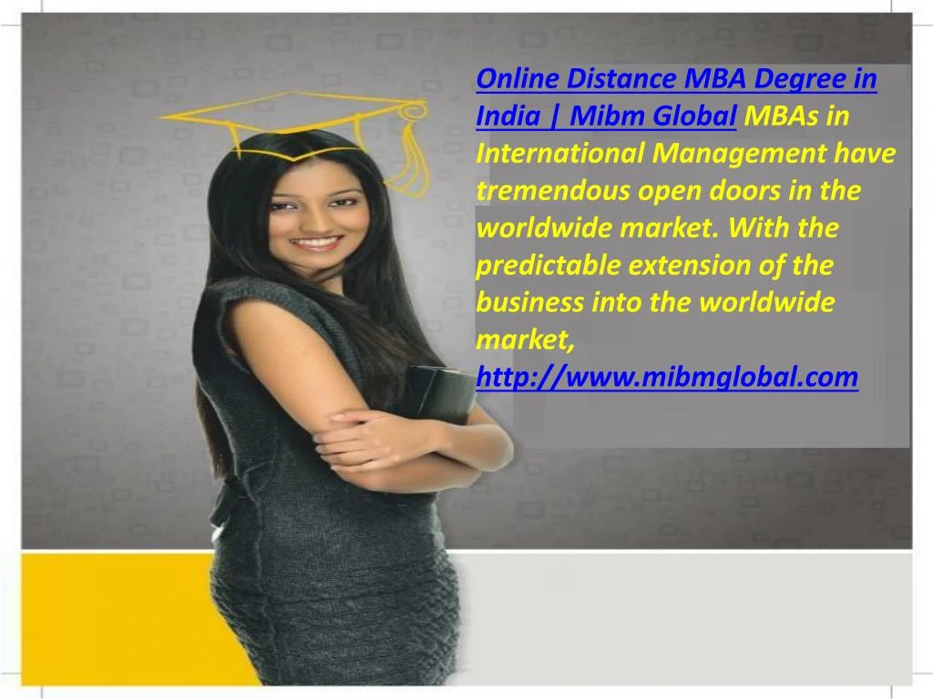 online distance mba degree in india mibm global