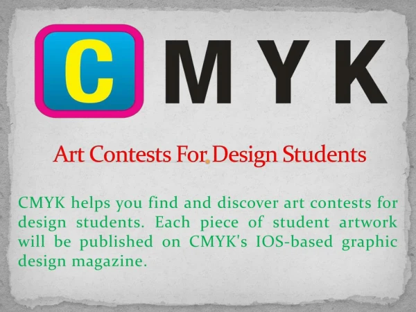 Art Contests For Design Students