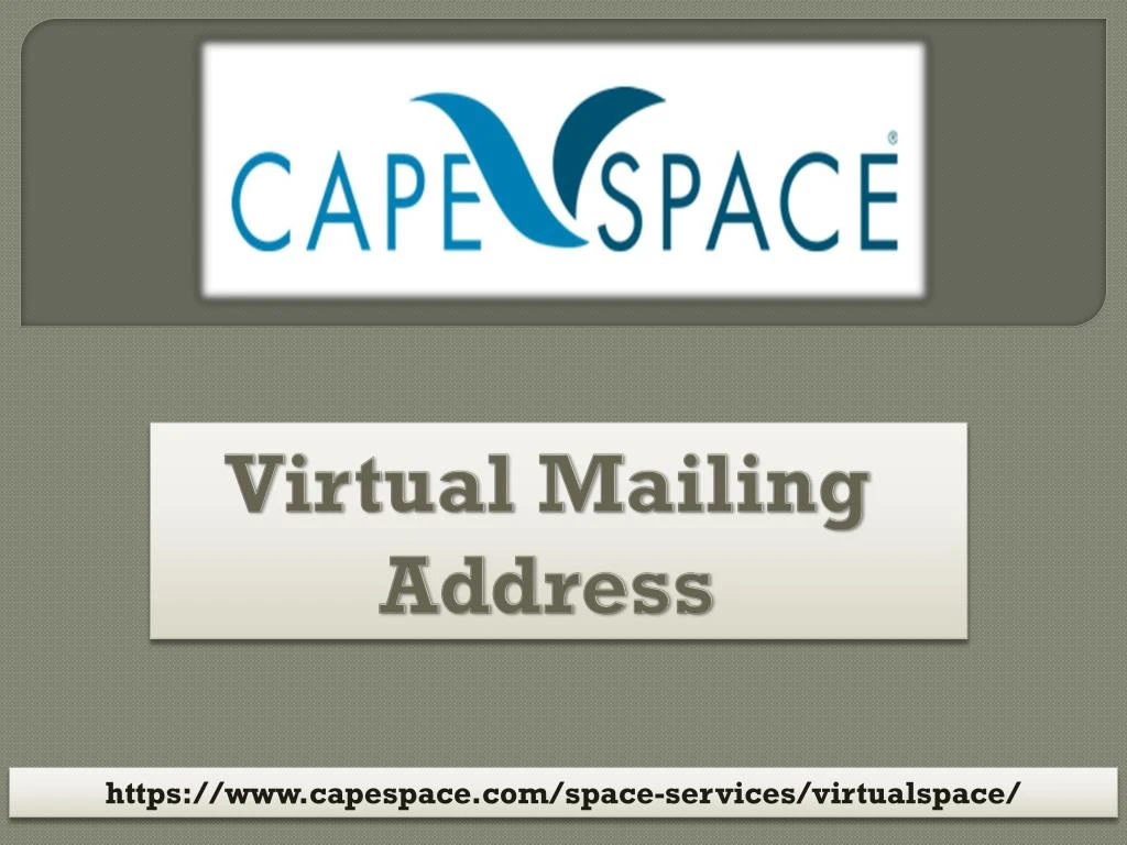 virtual mailing address