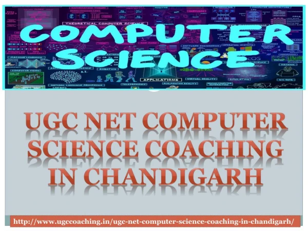 UGC NET Computer Science Coaching In Chandigarh