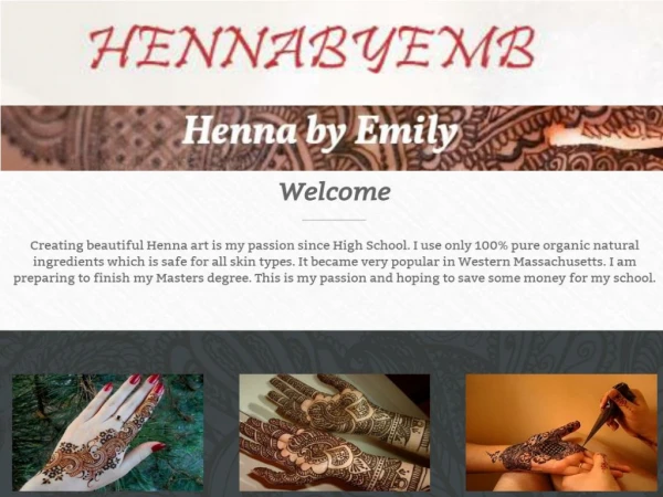 Affordable Henna arts in Western Massachusetts
