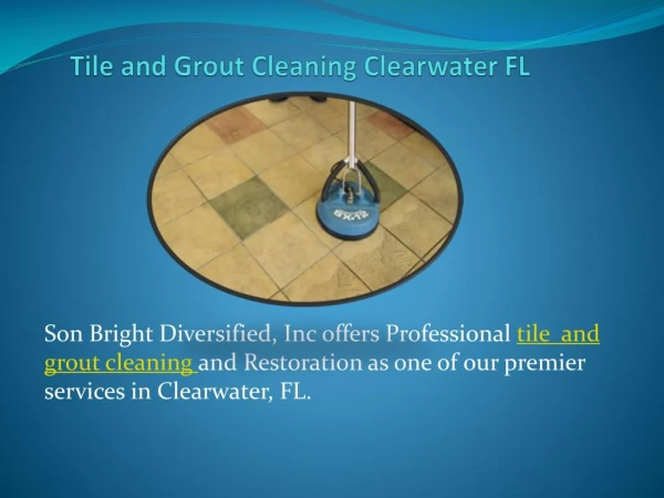 Tile and Grout Cleaning ST Petersburg FL