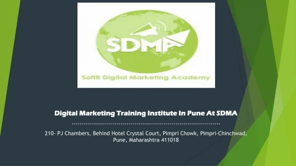 Professional Digital Marketing Institute at Pune & PCMC