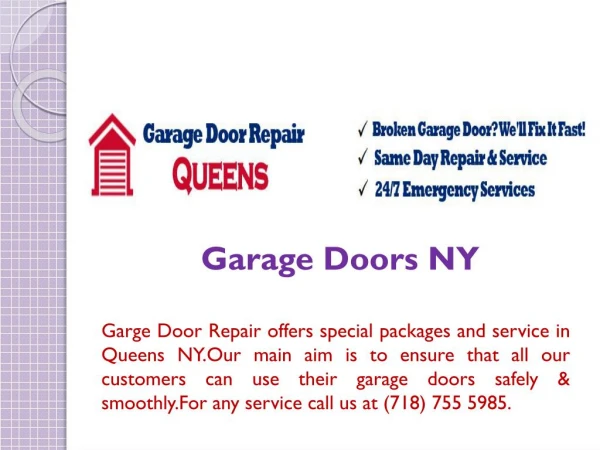 Garage Doors NY