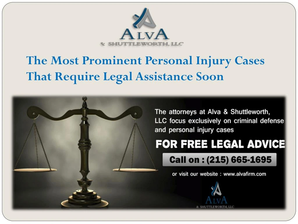 the most prominent personal injury cases that
