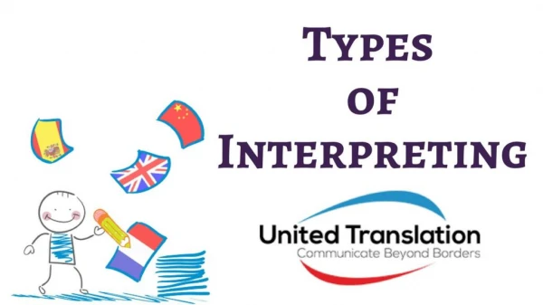 6 Main Types of Interpreting