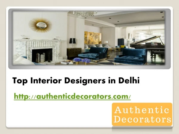 Top Interior Designers in Delhi