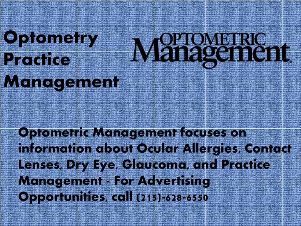 optometry practice management