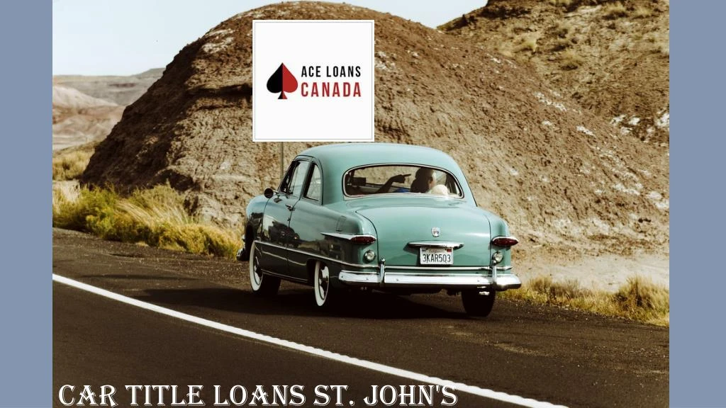 car title loans st john s