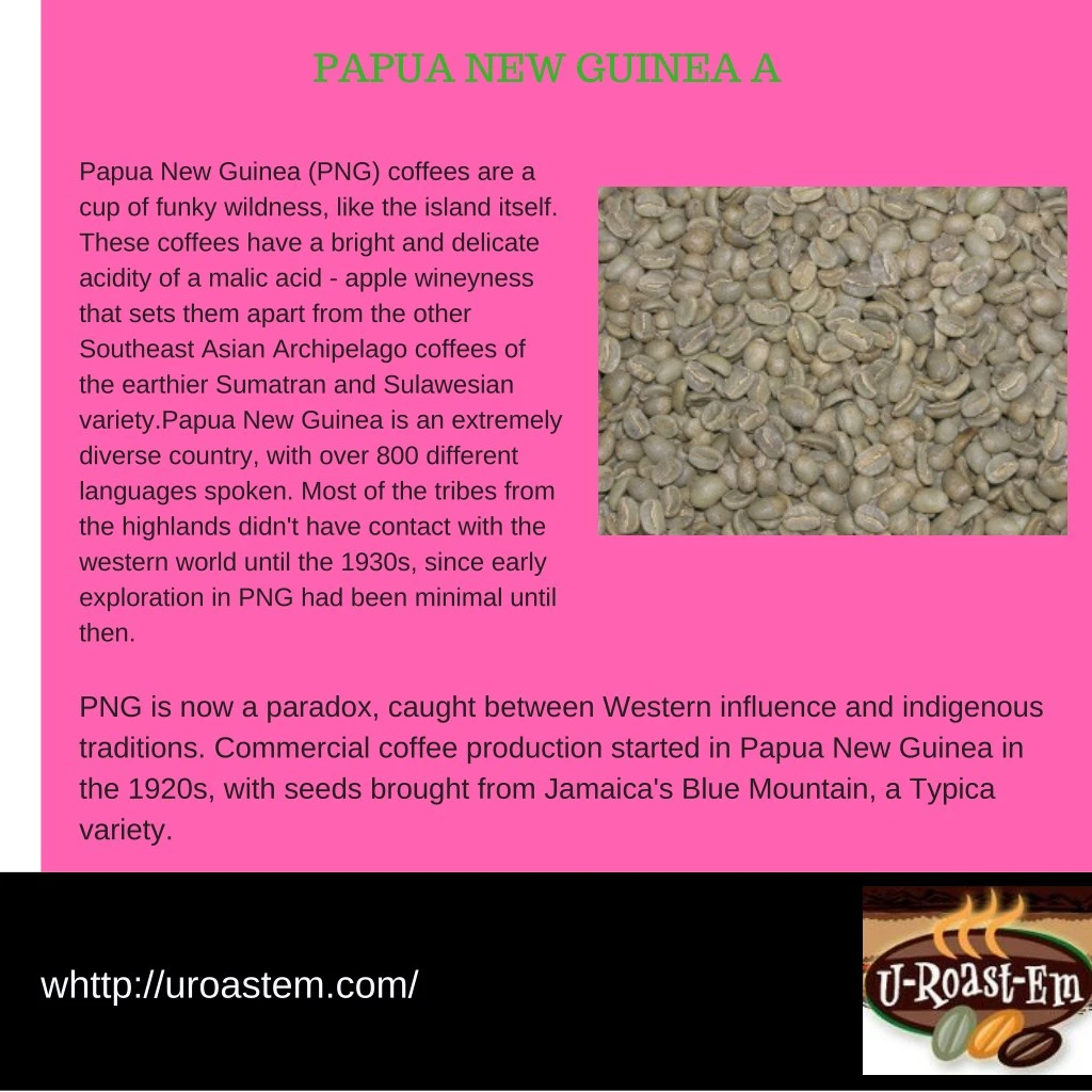 papua new guinea a