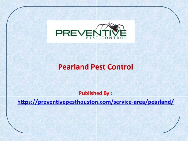 Pearland Pest Control