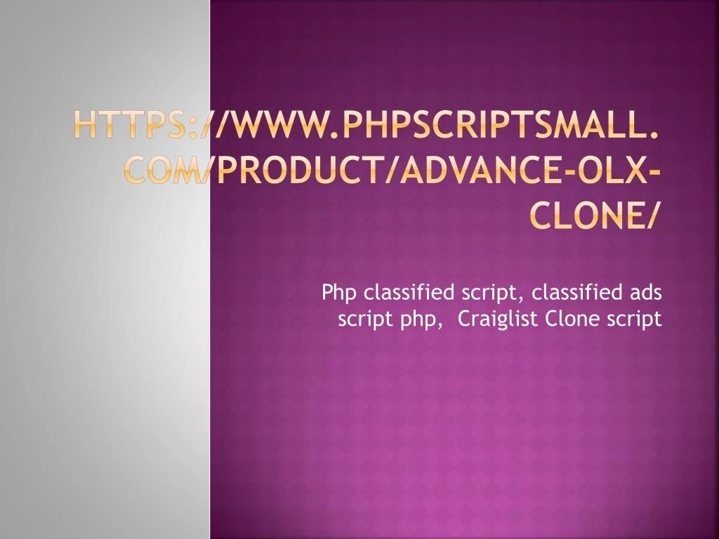 https www phpscriptsmall com product advance olx clone