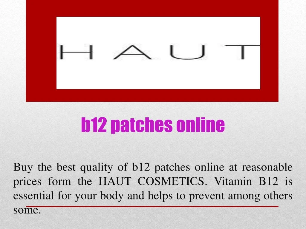 b12 patches online