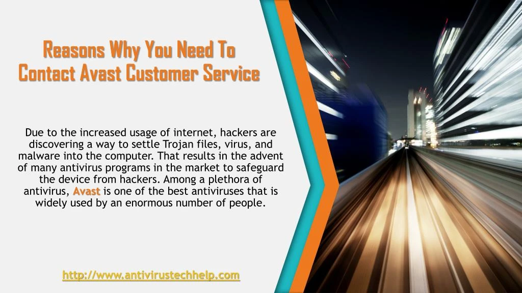 reasons why you need to contact avast customer service