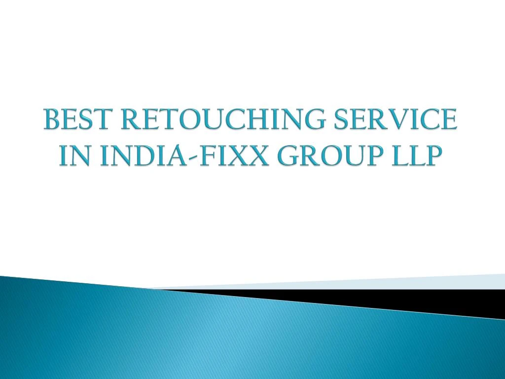 best retouching service in india fixx group llp