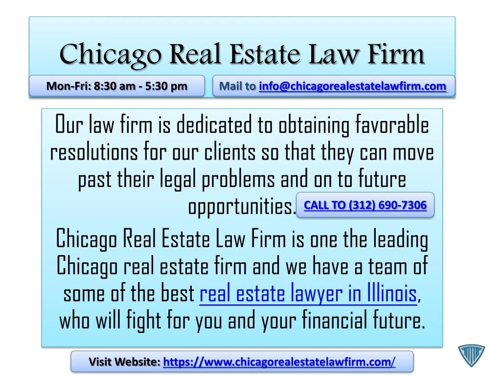 chicago real estate law firm