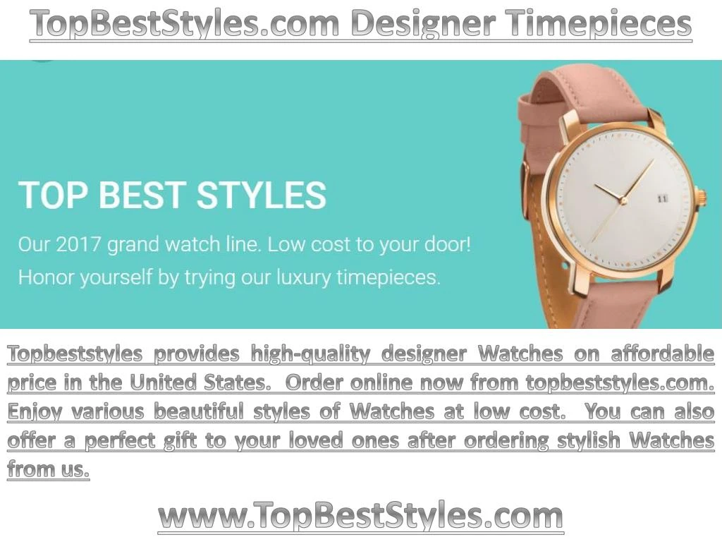 topbeststyles com designer timepieces