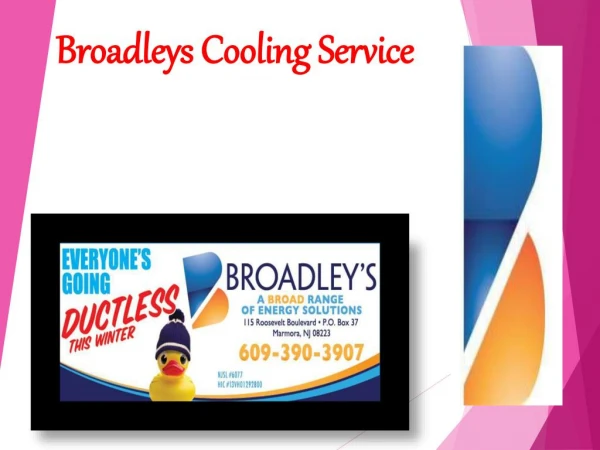 Broadleys Cooling Service