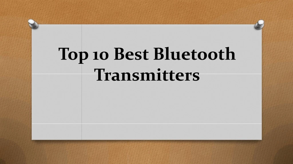 top 10 best bluetooth transmitters