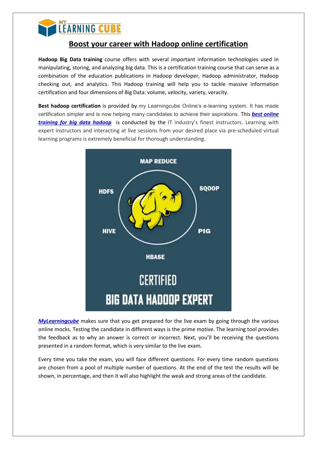 boost your career with hadoop online certification