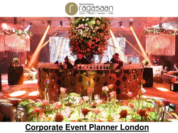 Corporate Event Planner London