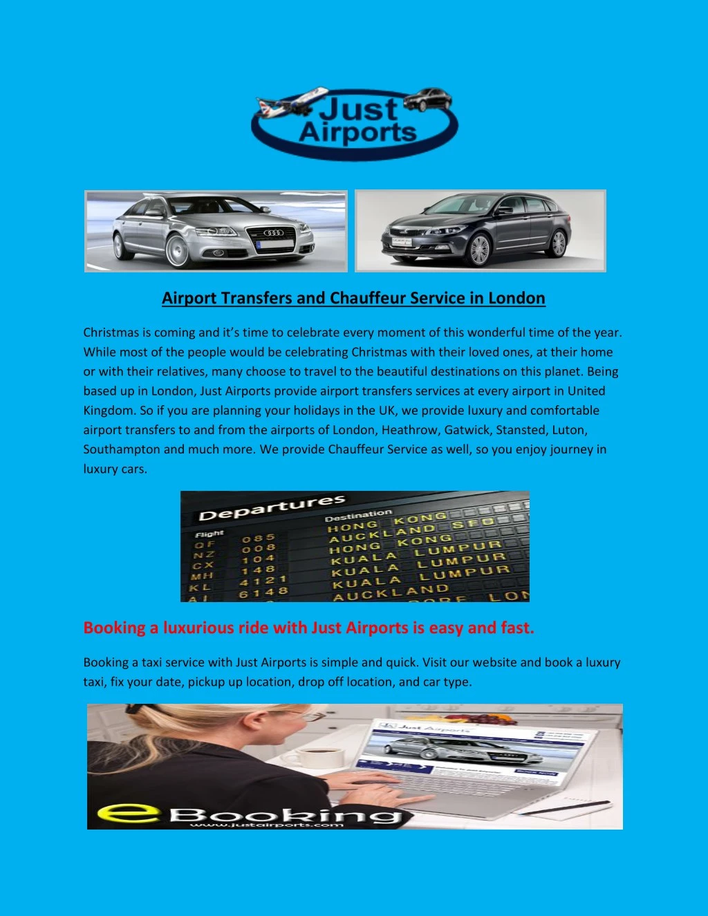 airport transfers and chauffeur service in london
