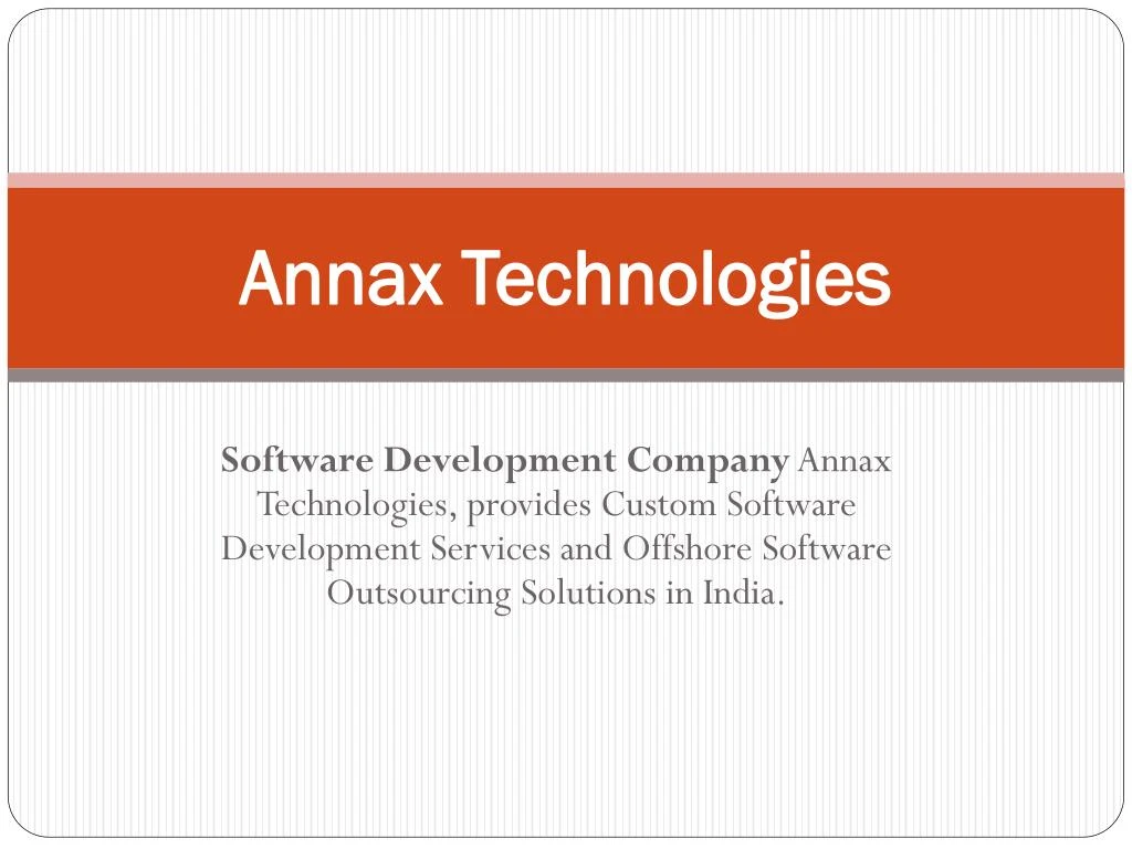 annax technologies