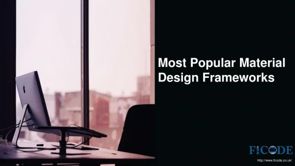10 Most Popular Material Design Frameworks 2017