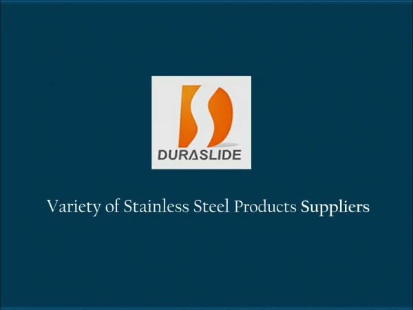 Stainless Steel Products Singapore