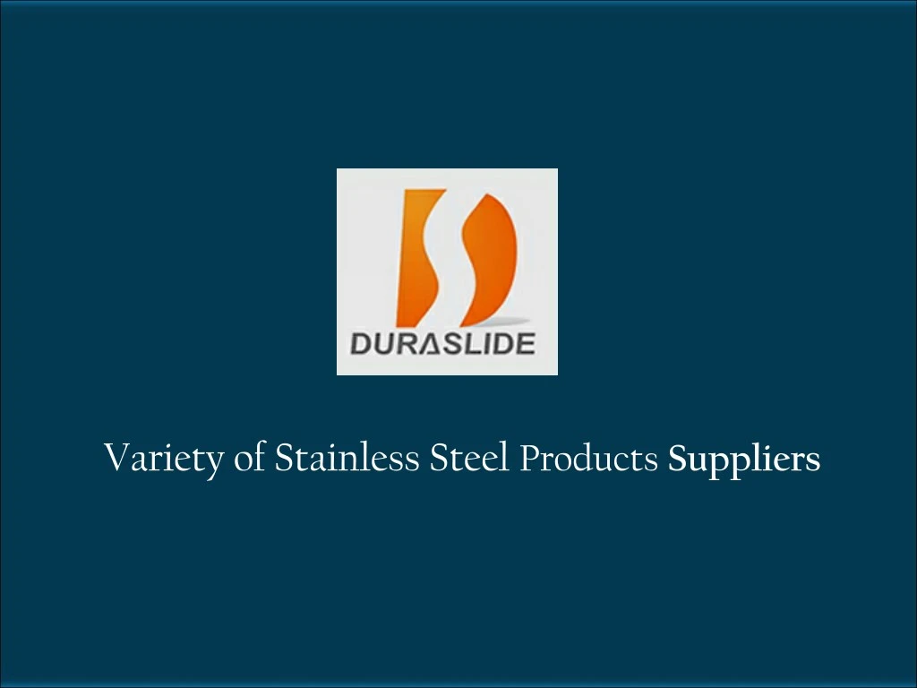 variety of stainless steel products suppliers