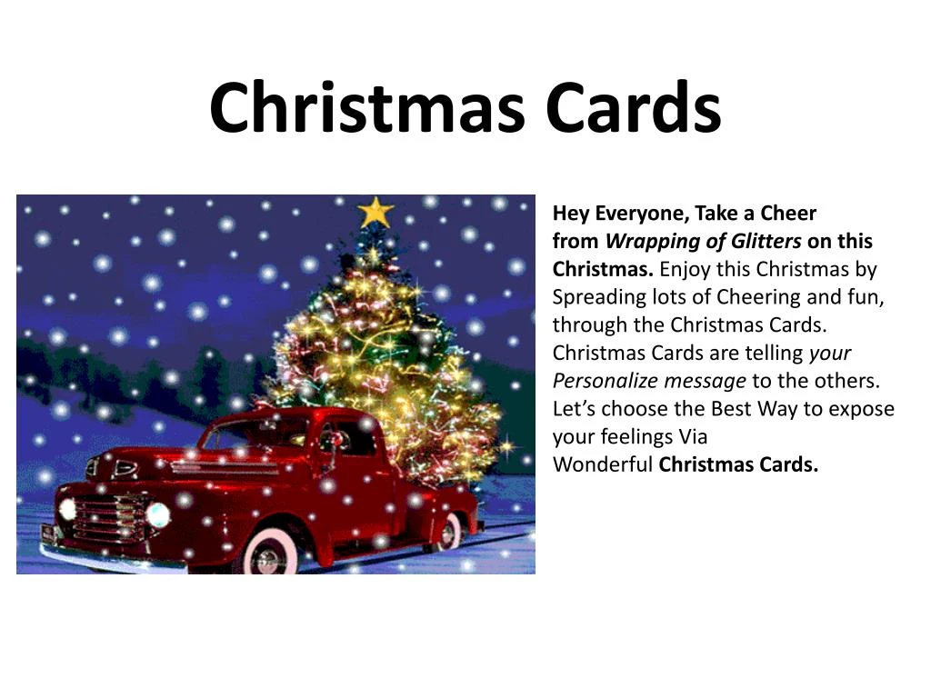 christmas cards